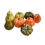 Maxbell 8 Pieces Fall Artificial Pumpkins Decoration for Farmhouse Decor Lightweight