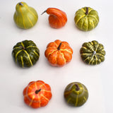 Maxbell 8 Pieces Fall Artificial Pumpkins Decoration for Farmhouse Decor Lightweight