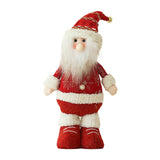 Maxbell Christmas Santa Figurine Plush Doll Xmas Decoration for Bedroom Multipurpose