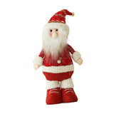 Maxbell Christmas Santa Figurine Plush Doll Xmas Decoration for Bedroom Multipurpose