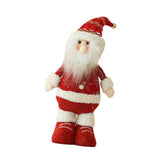 Maxbell Christmas Santa Figurine Plush Doll Xmas Decoration for Bedroom Multipurpose