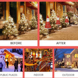 Maxbell Christmas Santa Claus Outdoor Decorations Gift for Holidays Outside Entrance