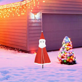 Maxbell Christmas Santa Claus Outdoor Decorations Gift for Holidays Outside Entrance