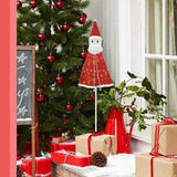 Maxbell Christmas Santa Claus Outdoor Decorations Gift for Holidays Outside Entrance
