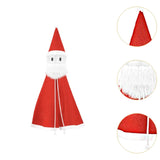 Maxbell Christmas Santa Claus Outdoor Decorations Gift for Holidays Outside Entrance