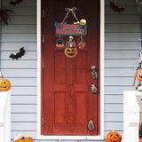 Maxbell 2x Halloween Paper Hanging Ornaments Halloween Decorations for Party Outside