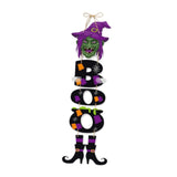 Maxbell 2x Halloween Paper Hanging Ornaments Halloween Decorations for Party Outside