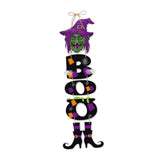 Maxbell 2x Halloween Paper Hanging Ornaments Halloween Decorations for Party Outside