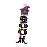 Maxbell 2x Halloween Paper Hanging Ornaments Halloween Decorations for Party Outside