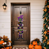 Maxbell 2x Halloween Paper Hanging Ornaments Halloween Decorations for Party Outside