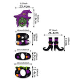 Maxbell 2x Halloween Paper Hanging Ornaments Halloween Decorations for Party Outside