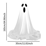 Maxbell Halloween Decor Versatile Scary Standing Ghost for Indoor Outdoor Lawn Patio Style F