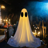 Maxbell Halloween Decor Versatile Scary Standing Ghost for Home Porch Indoor Outdoor Style B