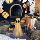 Maxbell Halloween Decor Versatile Scary Standing Ghost for Home Porch Indoor Outdoor Style B