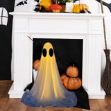 Maxbell Halloween Decor Versatile Scary Standing Ghost for Home Porch Indoor Outdoor Style B