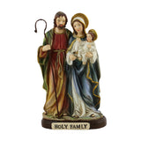 Maxbell Holy Family Figurine Catholic Resin Desktop Ornament for Mantel Desk Bedroom