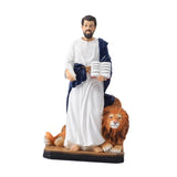 Maxbell Sophist and Lion Statue Home Decor Creative Artwork for Office Indoor Shelf