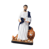 Maxbell Sophist and Lion Statue Home Decor Creative Artwork for Office Indoor Shelf