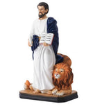Maxbell Sophist and Lion Statue Home Decor Creative Artwork for Office Indoor Shelf