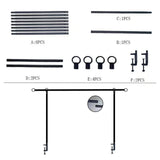 Maxbell 2xover The Table Rod Stand with Clamps for Birthday Wedding Thanksgiving