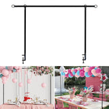 Maxbell 2xover The Table Rod Stand with Clamps for Birthday Wedding Thanksgiving
