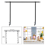 Maxbell 2xover The Table Rod Stand with Clamps for Birthday Wedding Thanksgiving