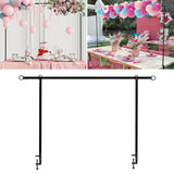 Maxbell 2xover The Table Rod Stand with Clamps for Birthday Wedding Thanksgiving