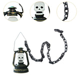 Maxbell Halloween Faceless Ghosts Prop Lantern with Chain Halloween Lamp for Bedroom