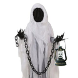 Maxbell Halloween Faceless Ghosts Prop Lantern with Chain Halloween Lamp for Bedroom