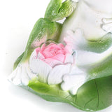 Maxbell Frog Statuette Love Patio Yard Lawn Garden Weather Resistant Frog Sculpture
