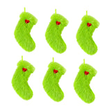 6x Christmas Stockings Christmas Tree Decoration for New Year Festivals Home