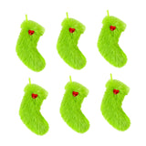 6x Christmas Stockings Christmas Tree Decoration for New Year Festivals Home