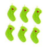 6x Christmas Stockings Christmas Tree Decoration for New Year Festivals Home