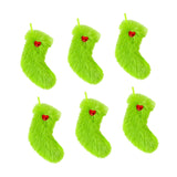 6x Christmas Stockings Christmas Tree Decoration for New Year Festivals Home