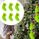 6x Christmas Stockings Christmas Tree Decoration for New Year Festivals Home