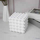 Geometric Art Sculpture Gift Table Ornament for Bookstore Office Living Room 12x12x12 cm