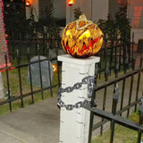 Retractable Pumpkin Lantern Light Thanksgiving Pathway Halloween Decoration