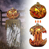 Retractable Pumpkin Lantern Light Thanksgiving Pathway Halloween Decoration