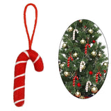 Christmas Tree Pendant Christmas Tree Hanging Ornament for Home Window Party with Lanyard