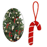 Christmas Tree Pendant Christmas Tree Hanging Ornament for Home Window Party with Lanyard