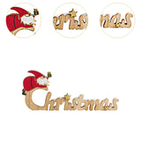 Christmas English Letters Sign Christmas Decor for Kitchen Farmhouse Bedroom Style B