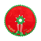 Christmas Tree Skirt Christmas Tree Decoration Apron for New Year Home