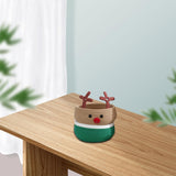 Reindeer Christmas Basket Storage Bin for Clothes Towels Living Room Holiday S