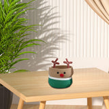 Reindeer Christmas Basket Storage Bin for Clothes Towels Living Room Holiday S