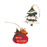 Christmas Tree Hanging Pendant Xmas Tree Decoration for Indoor Bedroom Party Style A