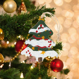 Christmas Tree Hanging Pendant Xmas Tree Decoration for Indoor Bedroom Party Style A