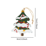 Christmas Tree Hanging Pendant Xmas Tree Decoration for Indoor Bedroom Party Style A