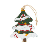 Christmas Tree Hanging Pendant Xmas Tree Decoration for Indoor Bedroom Party Style A