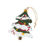 Christmas Tree Hanging Pendant Xmas Tree Decoration for Indoor Bedroom Party Style A