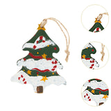 Christmas Tree Hanging Pendant Xmas Tree Decoration for Indoor Bedroom Party Style A